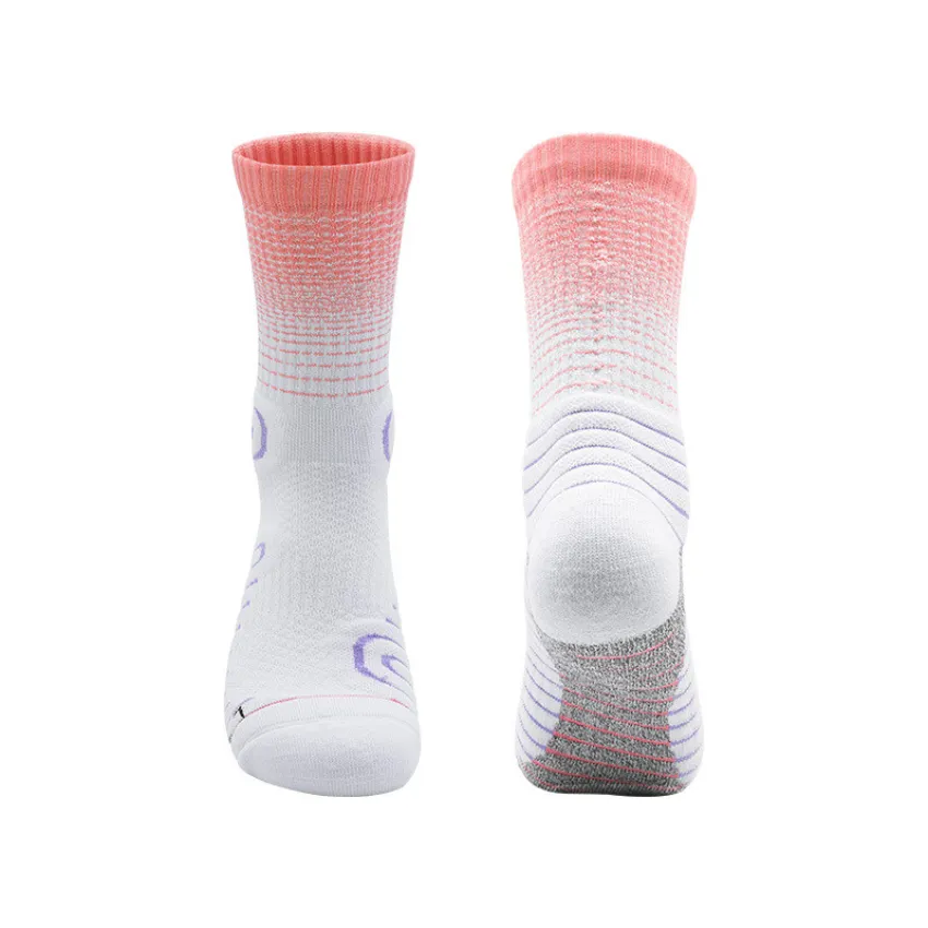 3 Pack Gradients Thick Cushioned Trainer Socks