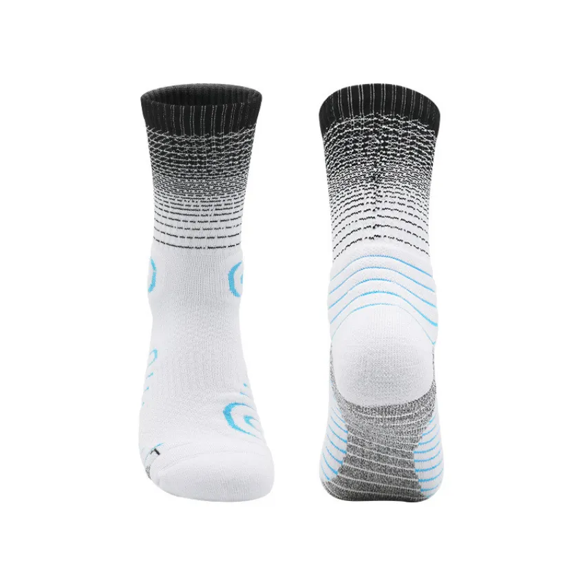 3 Pack Gradients Thick Cushioned Trainer Socks