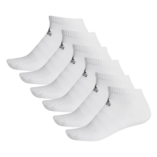 6 Pack Cushioned Low Cut Socks