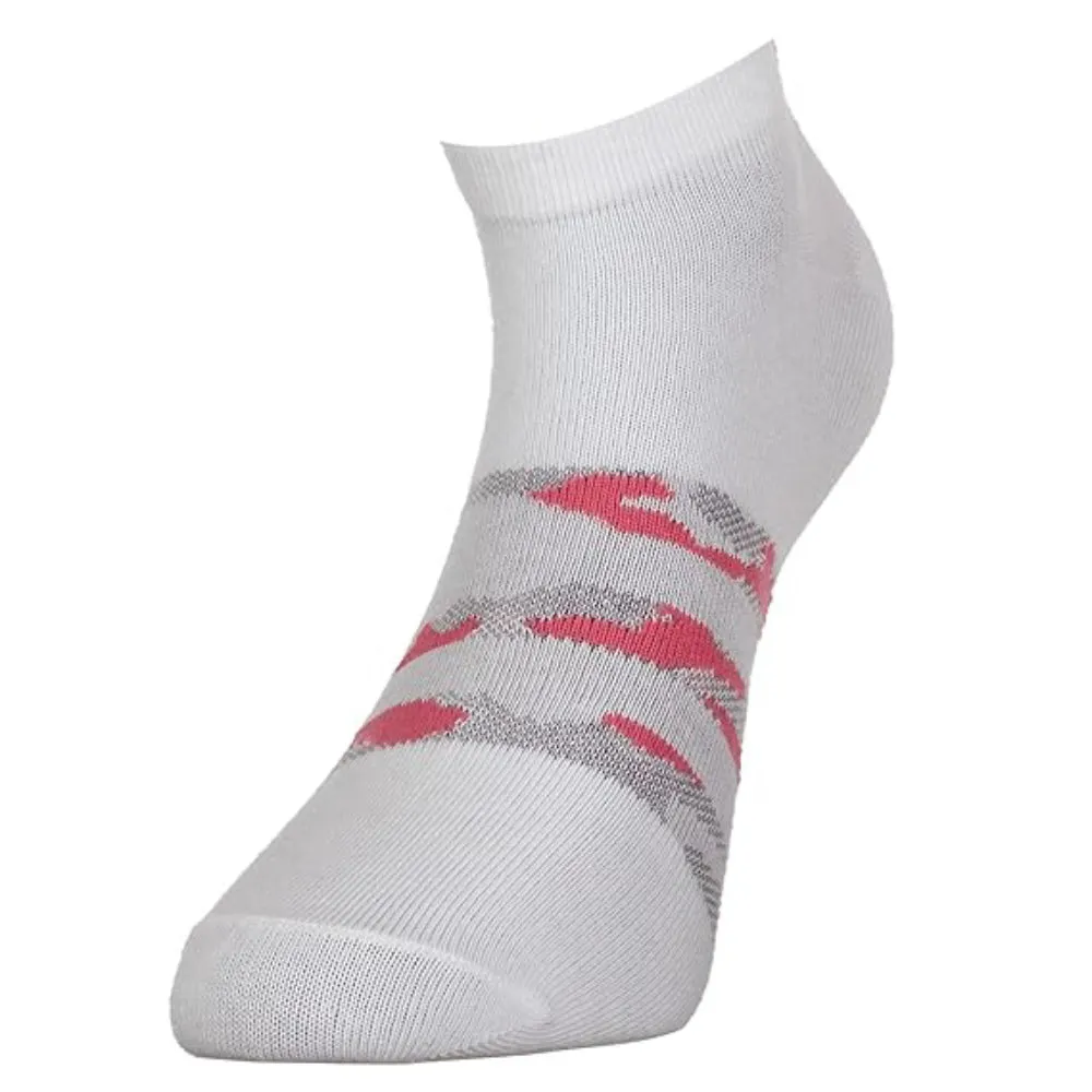 Adidas Flat Knit Low Cut Socks (Navy Peony/White/Halo Silver)