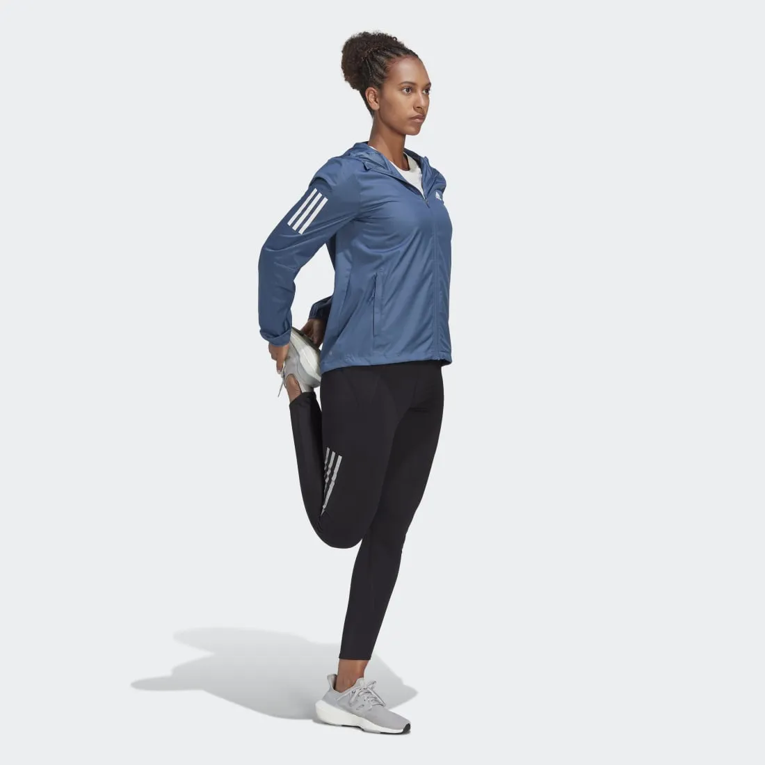 adidas Own the Run Hooded Women's Running Windbreaker