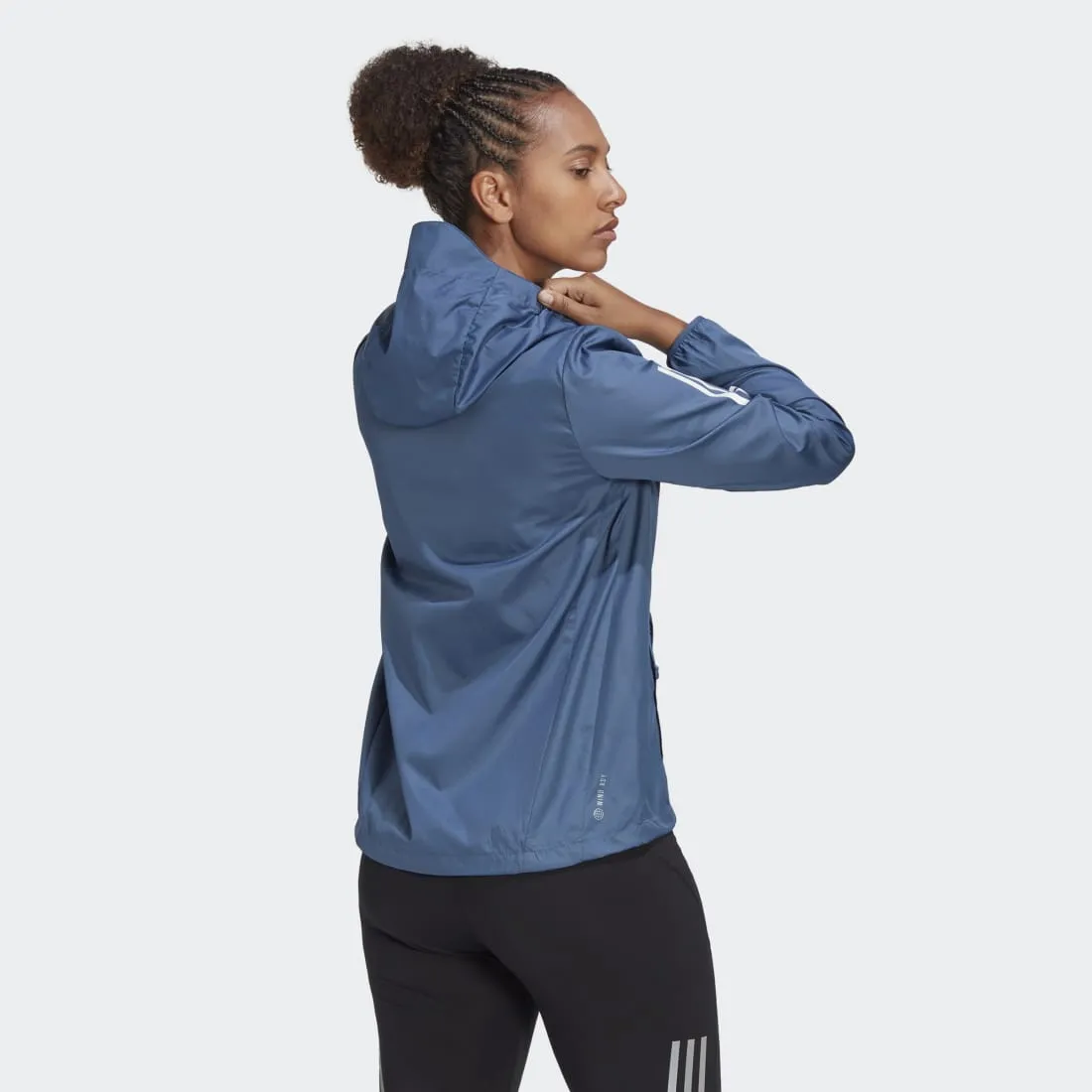 adidas Own the Run Hooded Women's Running Windbreaker