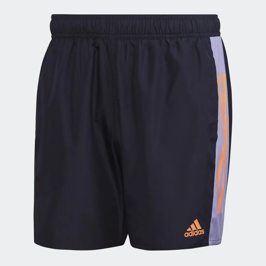 adidas Short Length Colorblock 3-Stripes Men's Swim Shorts