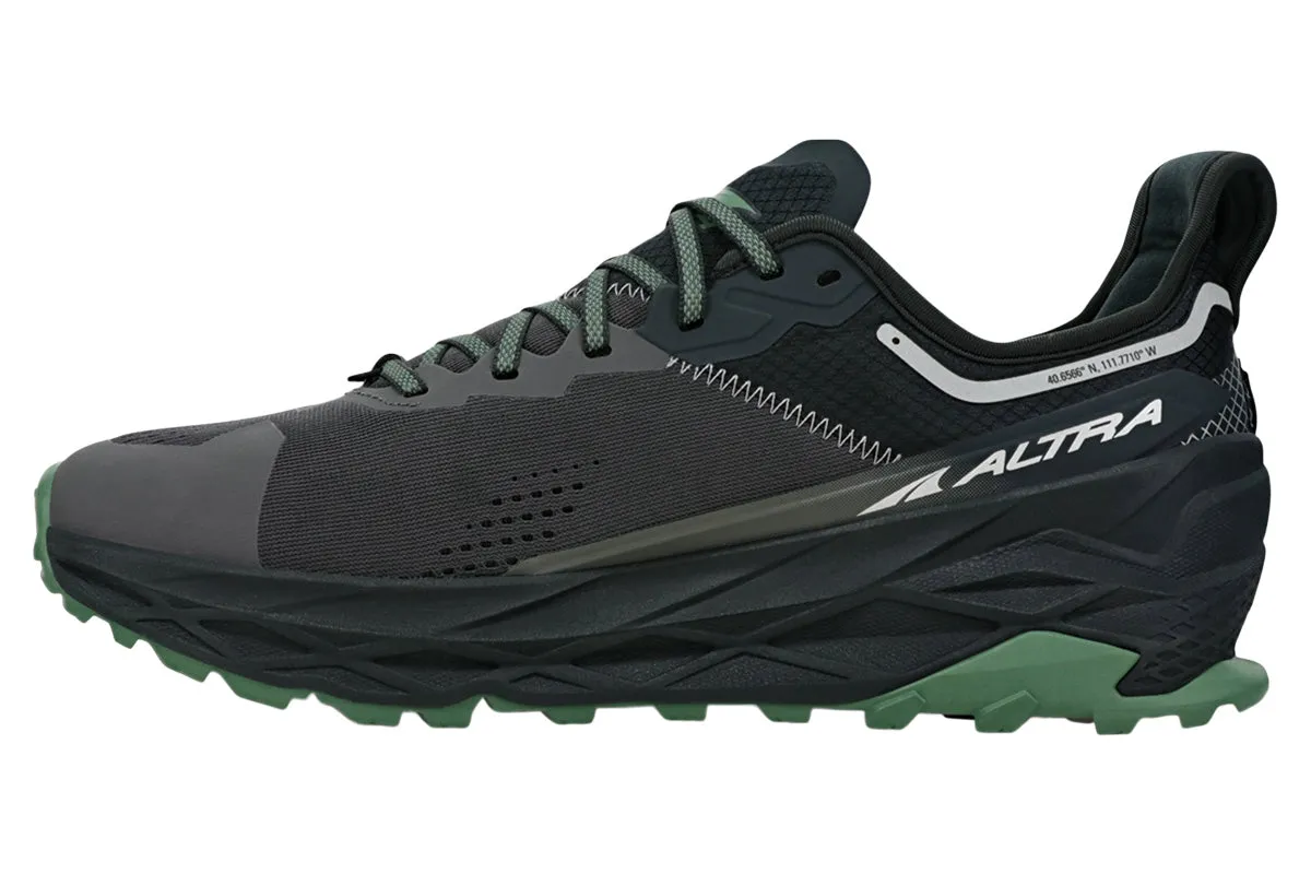 Altra Olympus 5 2E Black/Grey Mens