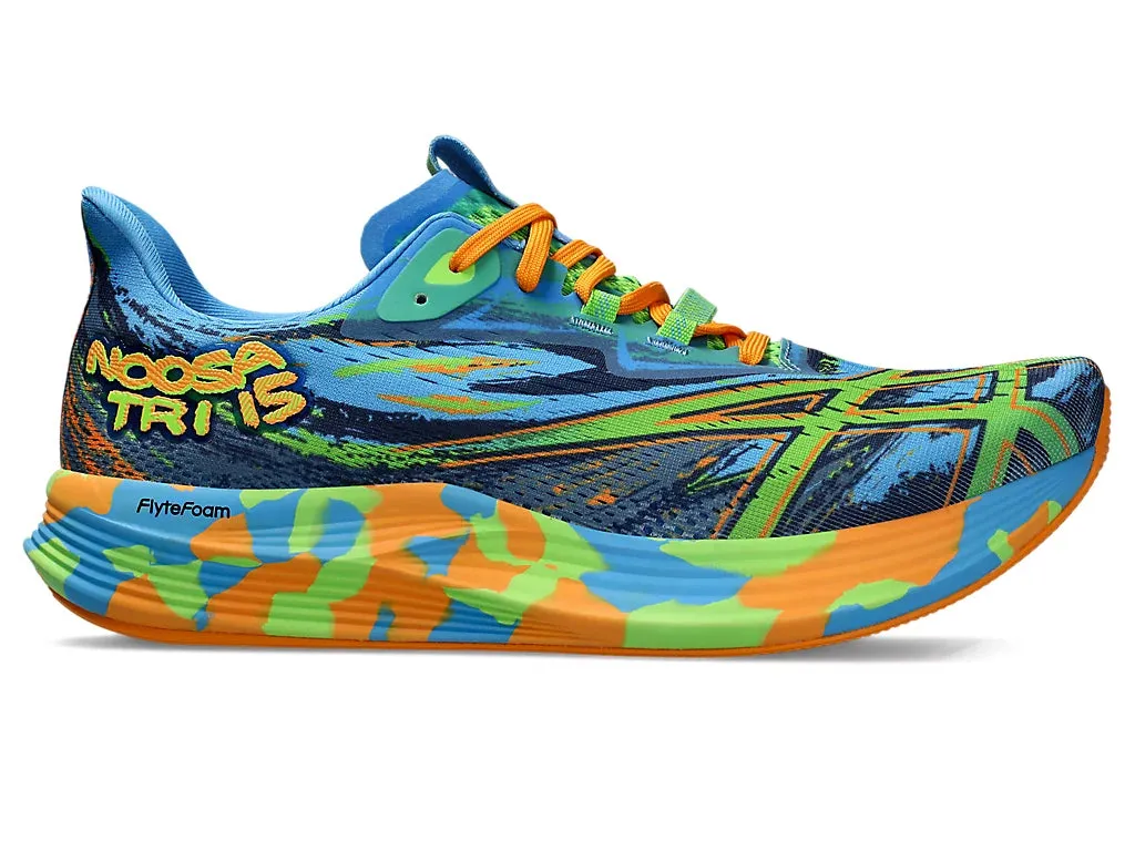 Asics Noosa Tri 15 Men's - Waterscape/Electric Lime