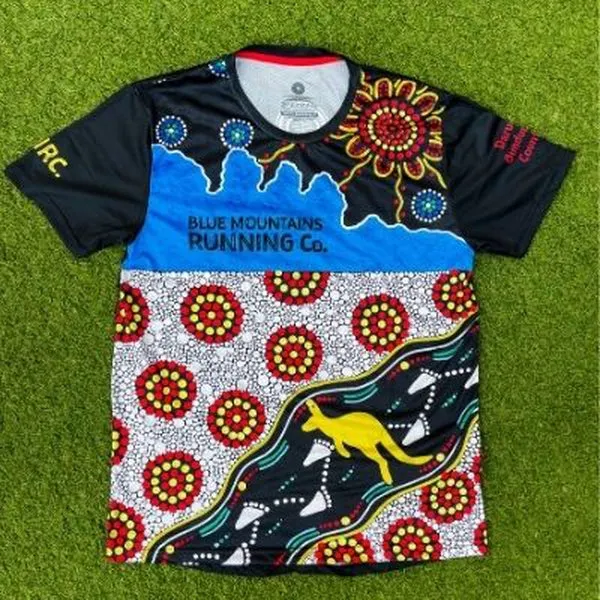 Blue Mountains Running Co Womens Indigenous Tee