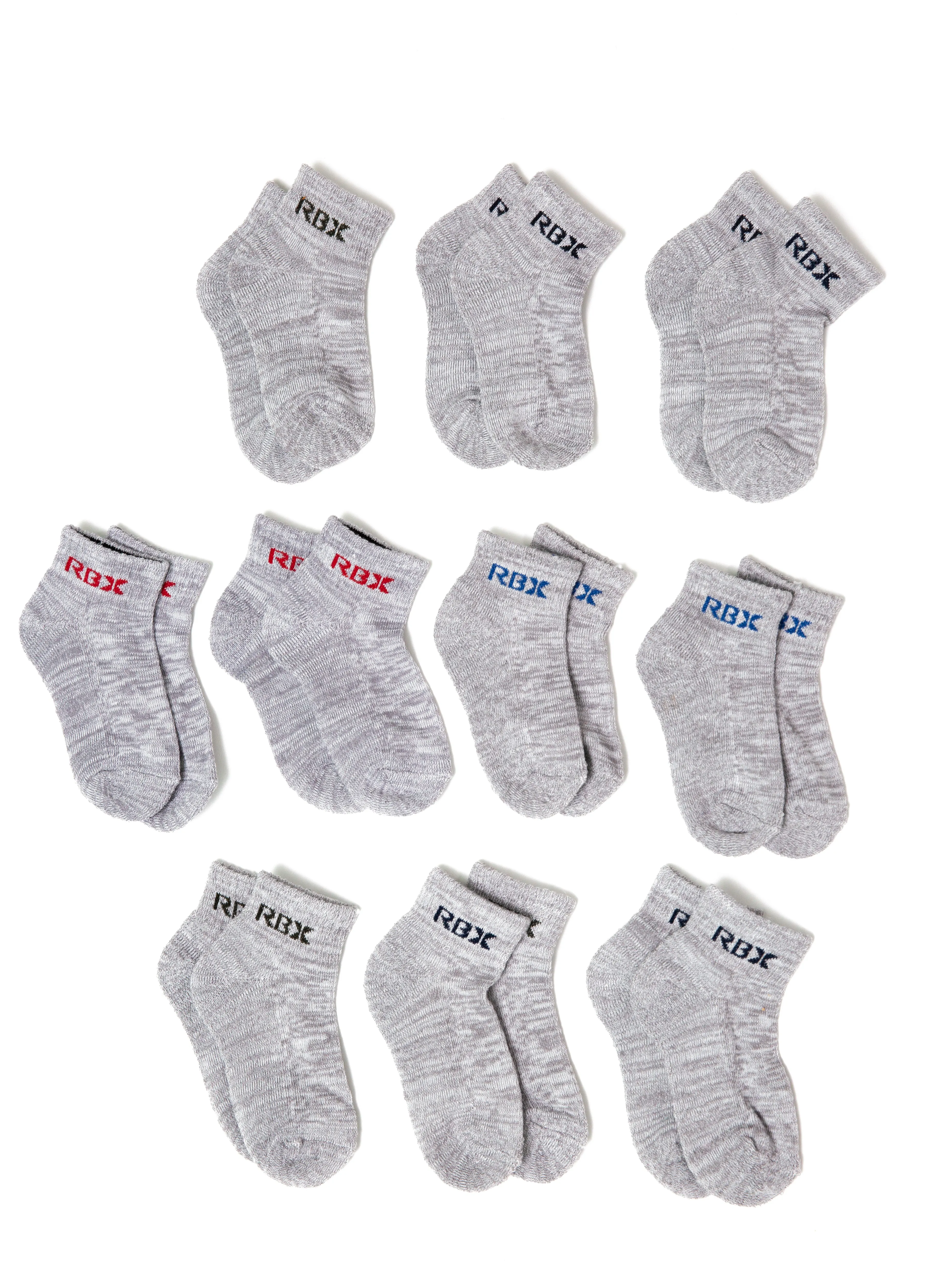 Boy's 10-Pack Low Cut Socks