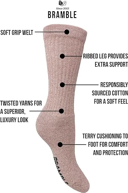 Bramble - Ladies All Terrain Socks | 3 Pairs