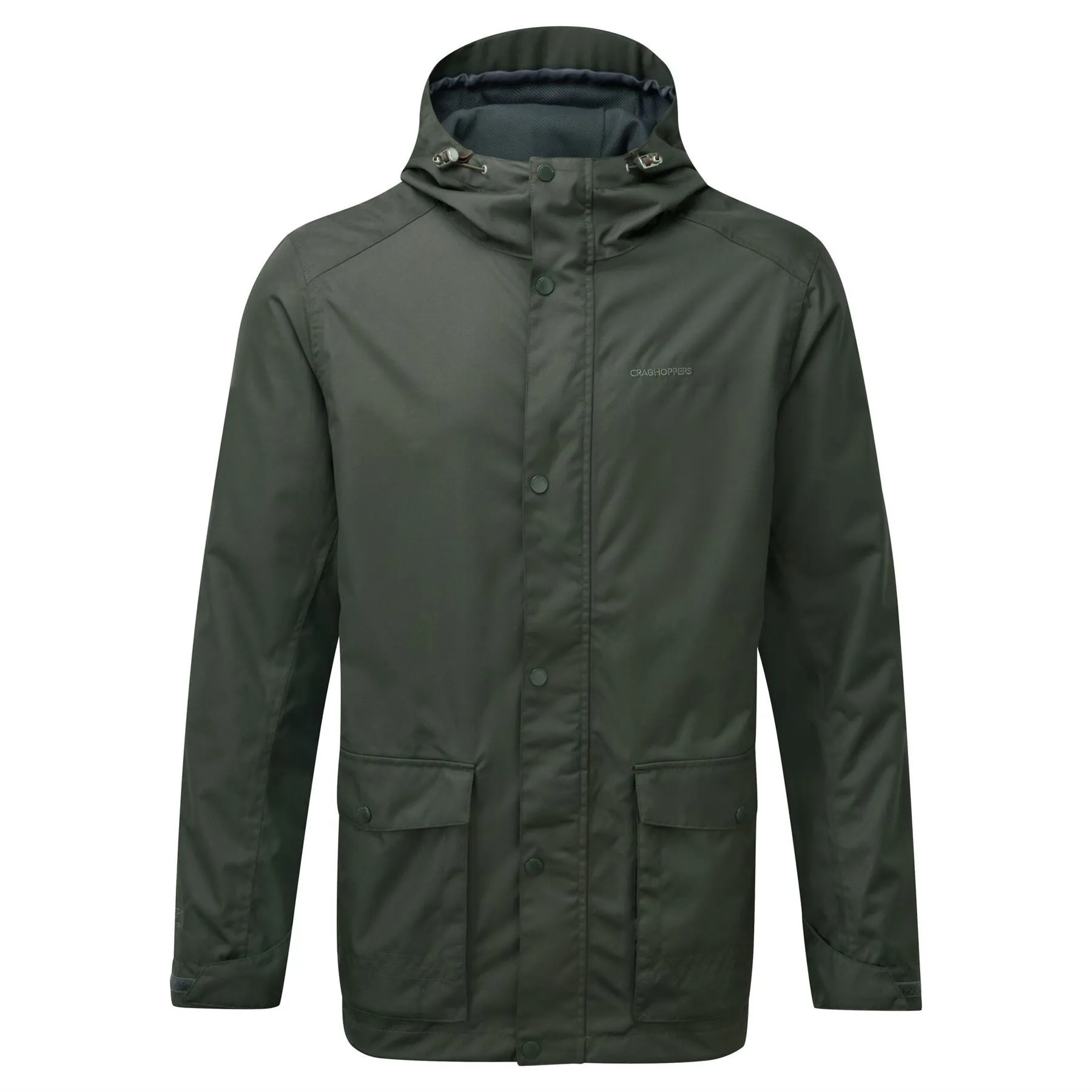 Craghoppers Mens Classic Kiwi Waterproof Jacket With 7 Pockets