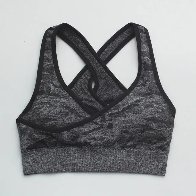 Energetic Cromulent Warrior Seamless Athleisure Wear Sports Bra