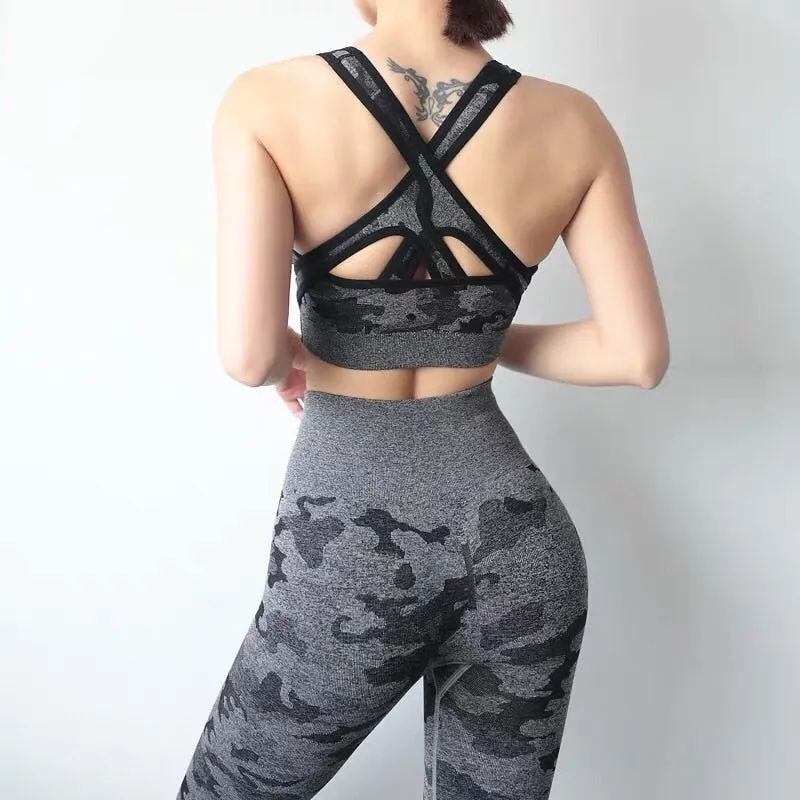 Energetic Cromulent Warrior Seamless Athleisure Wear Sports Bra