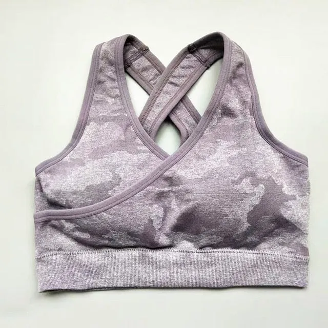 Energetic Cromulent Warrior Seamless Athleisure Wear Sports Bra