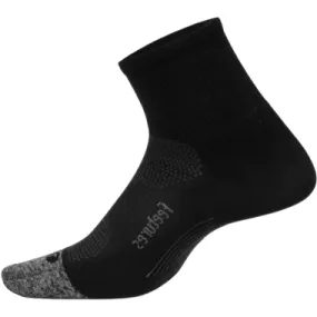 Feetures Elite Light Cushion Quarter Crew Socks