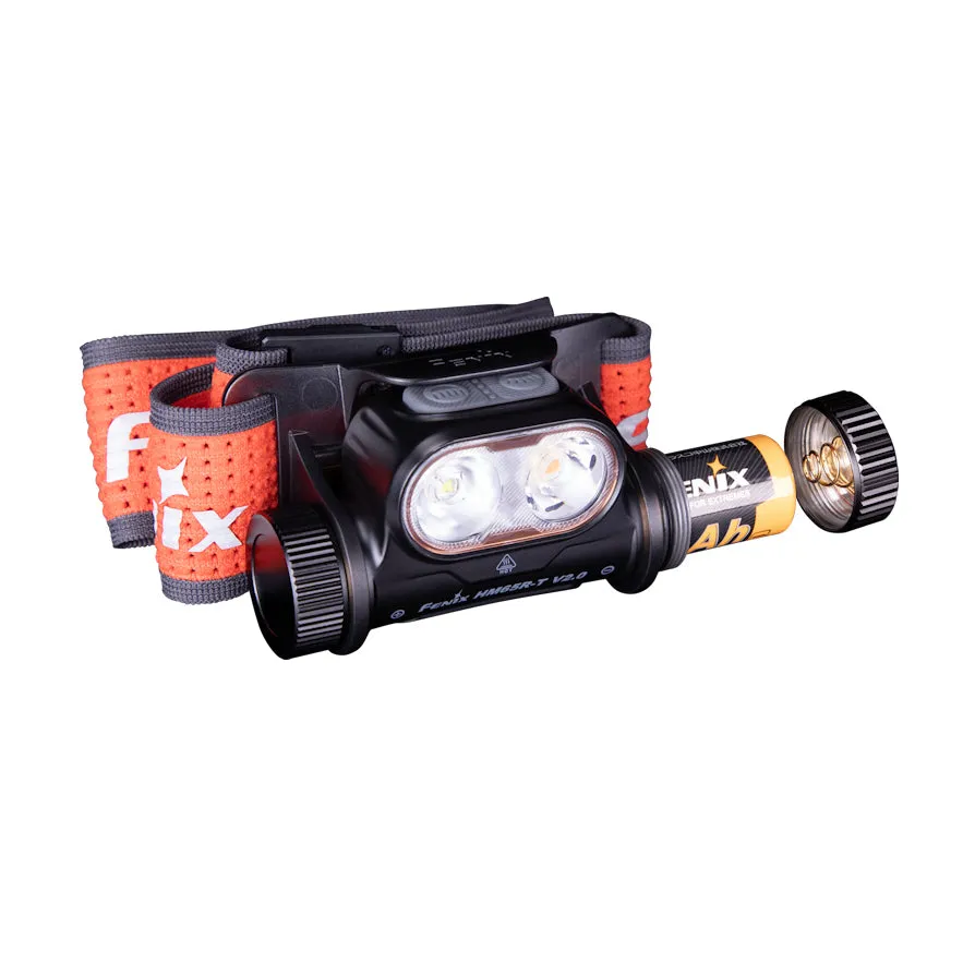 Fenix HM65R-T V2.0 Trail Running USB Rechargeable Headtorch - Black