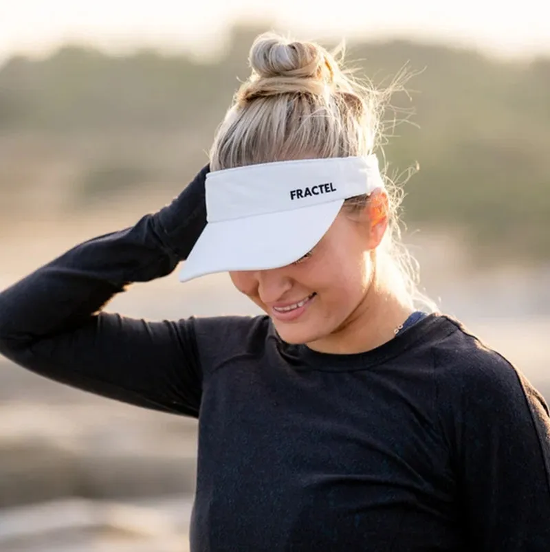 Fractel V-Series LUMEN Comfortable and Durable Unisex Visor for Running, Tennis, Hiking and Gym Exercises