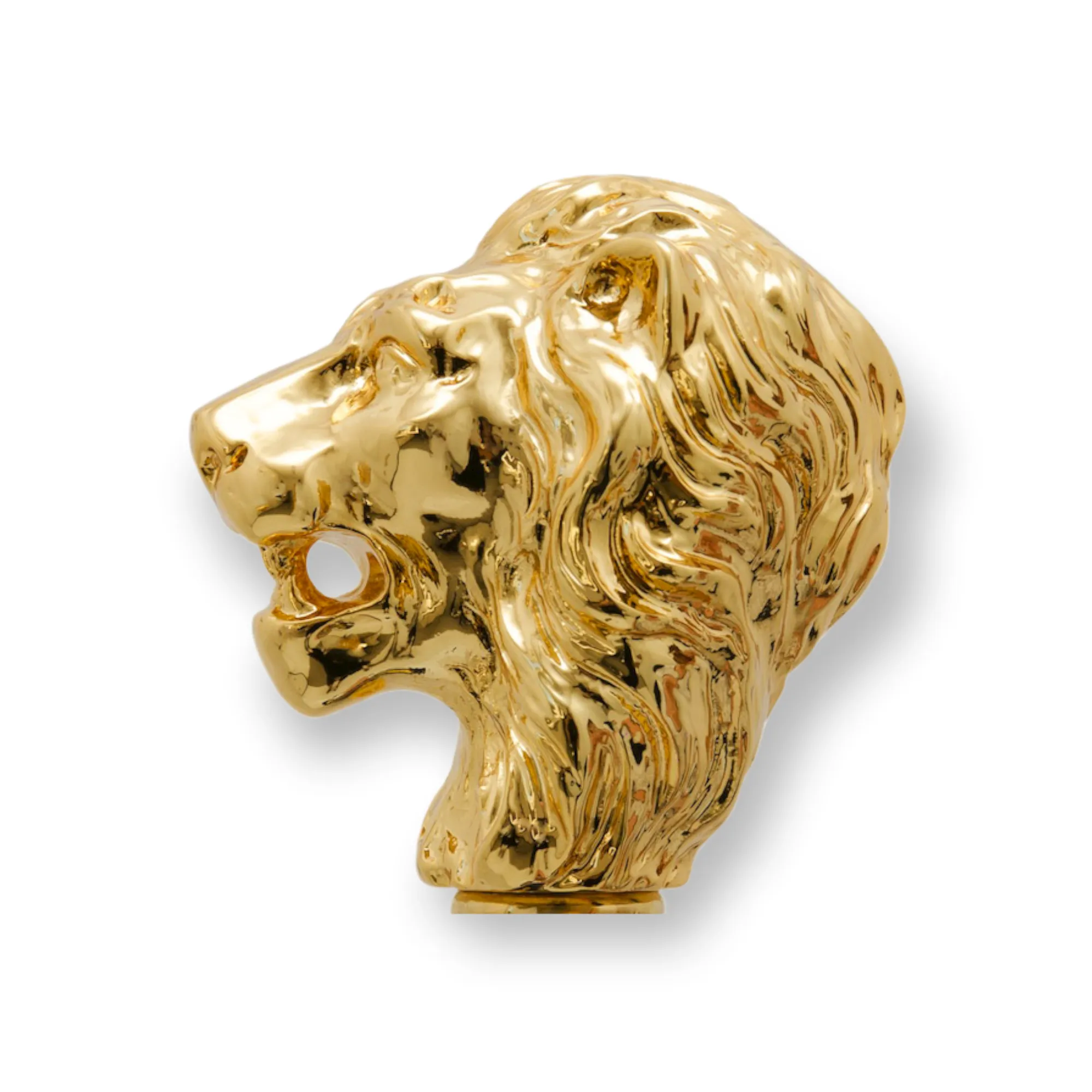 GOLD LION WALKING STICK