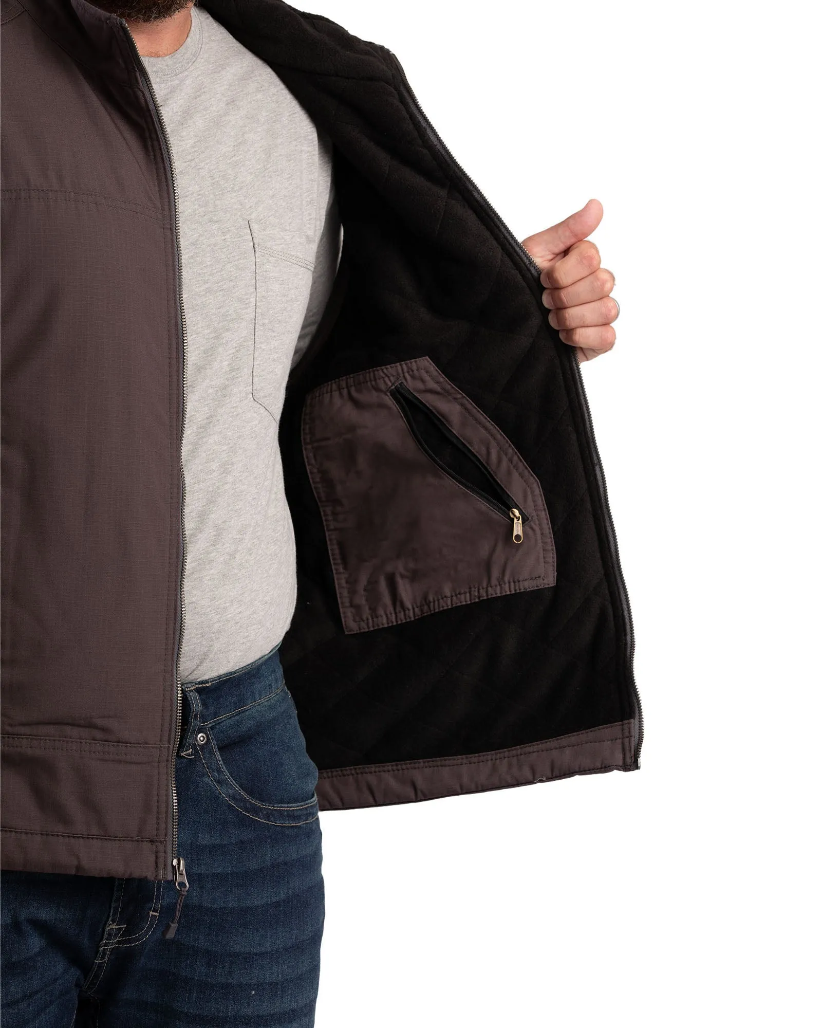 Heartland Fleece-Lined Ripstop Vest