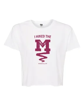 Hike The "M" Women's Festival Crop Tee