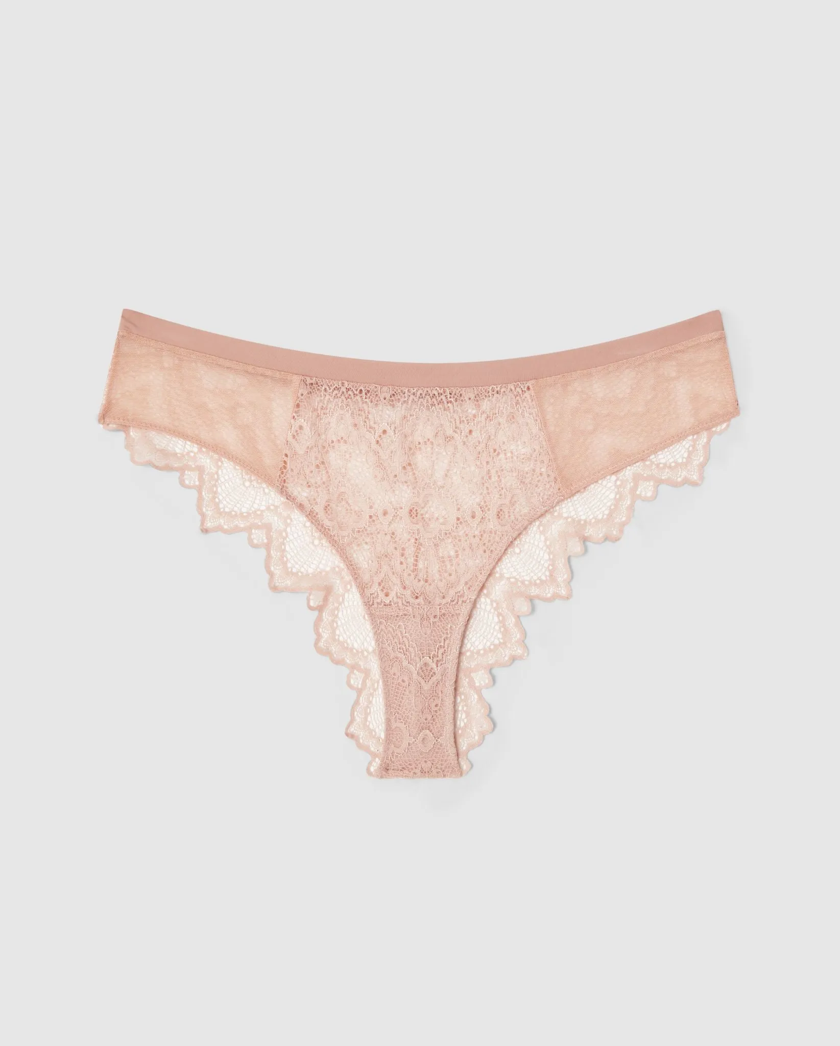 Lace Cheeky Nude