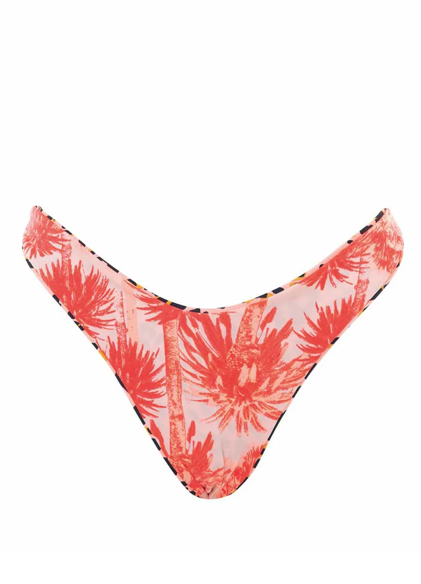 Maaji Coral Panther Splendour High Leg Bikini Bottom