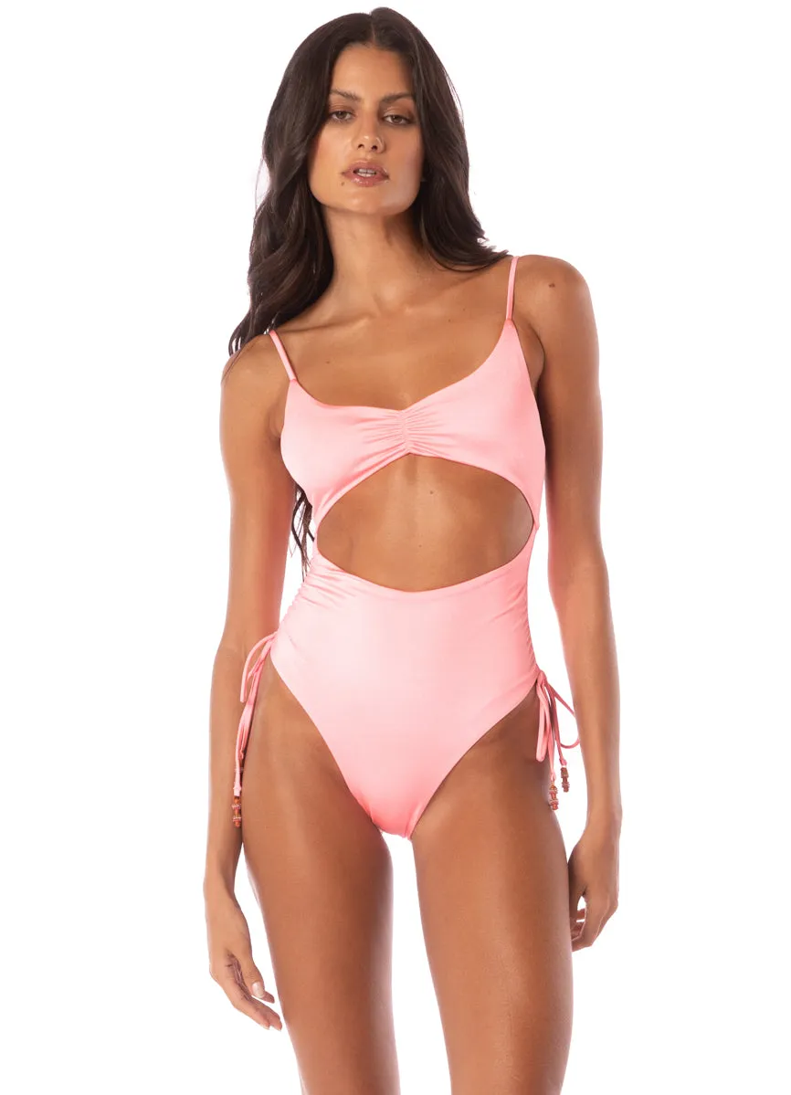 Maaji Orchid Pink Kai Cut Out One Piece