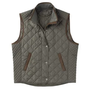 Men's Madison Creek | Greenville Diamond Quilted Nylon Vest | Loden