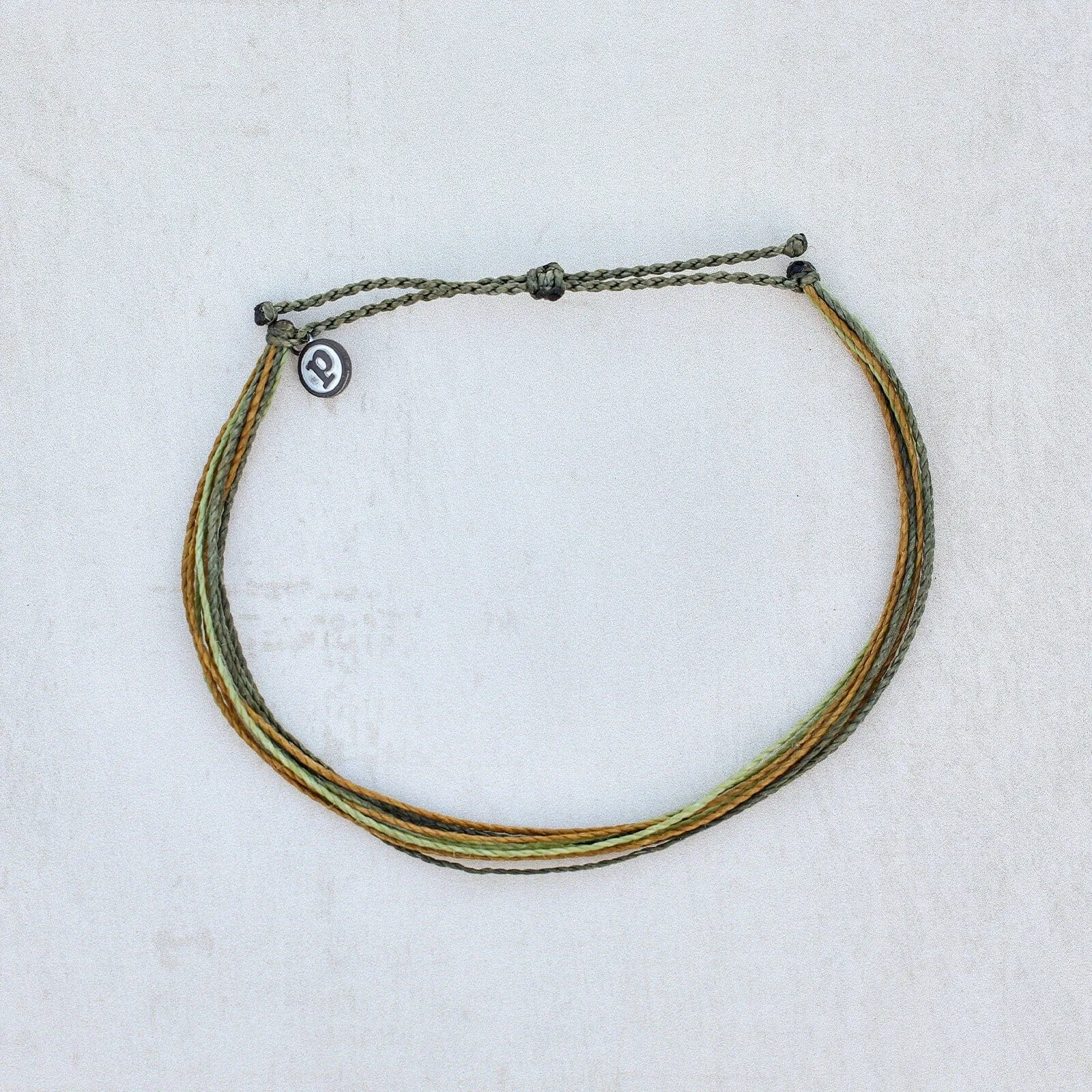 Men's Olive Anklet