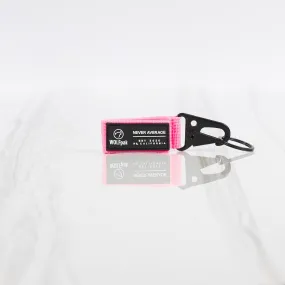 Multi-Functional Nylon Key Chain Pink Goddess