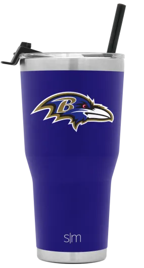 NFL Cruiser Tumbler with Flip Lid and Straw