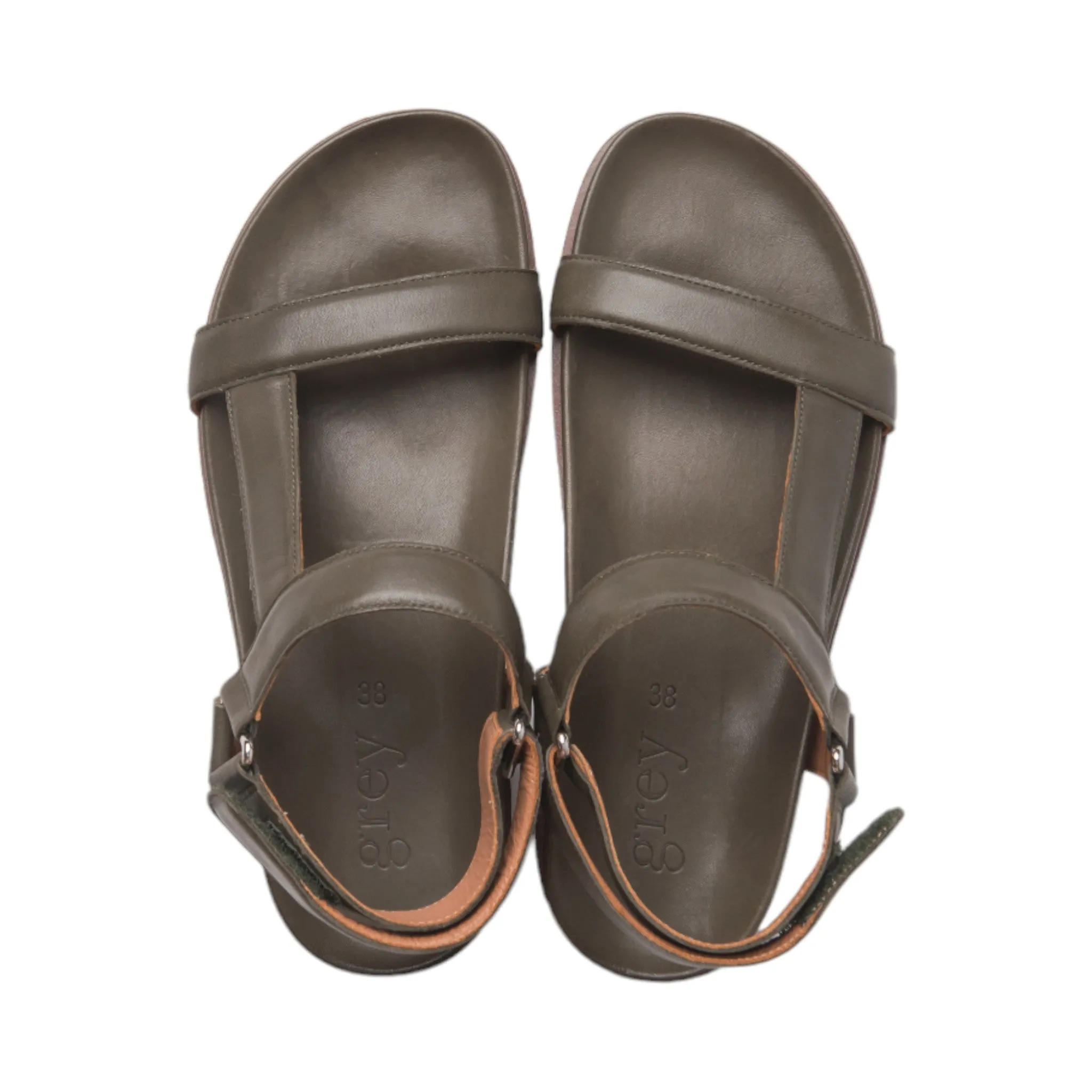 Outdoor Sandals - Gabriela / Gab in Moss