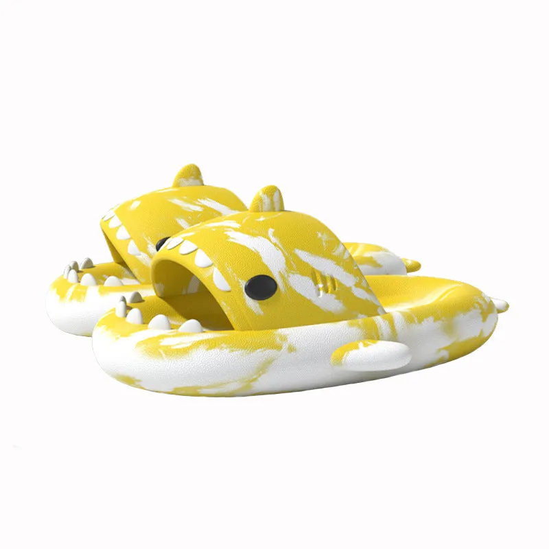 The Tie Dye Shark Sandals Casual Slides For Men and Women