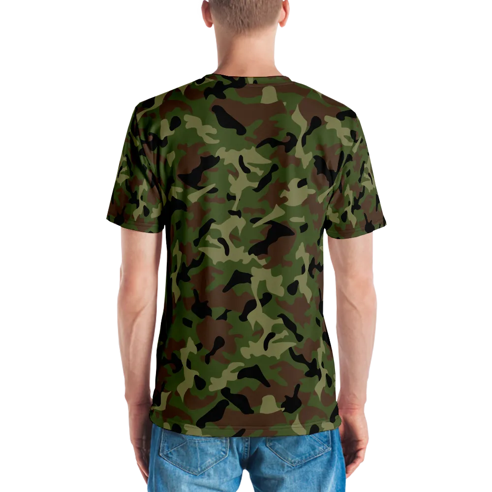 The Walking Dead Camo Logo Unisex All-Over Print Short Sleeve T-Shirt