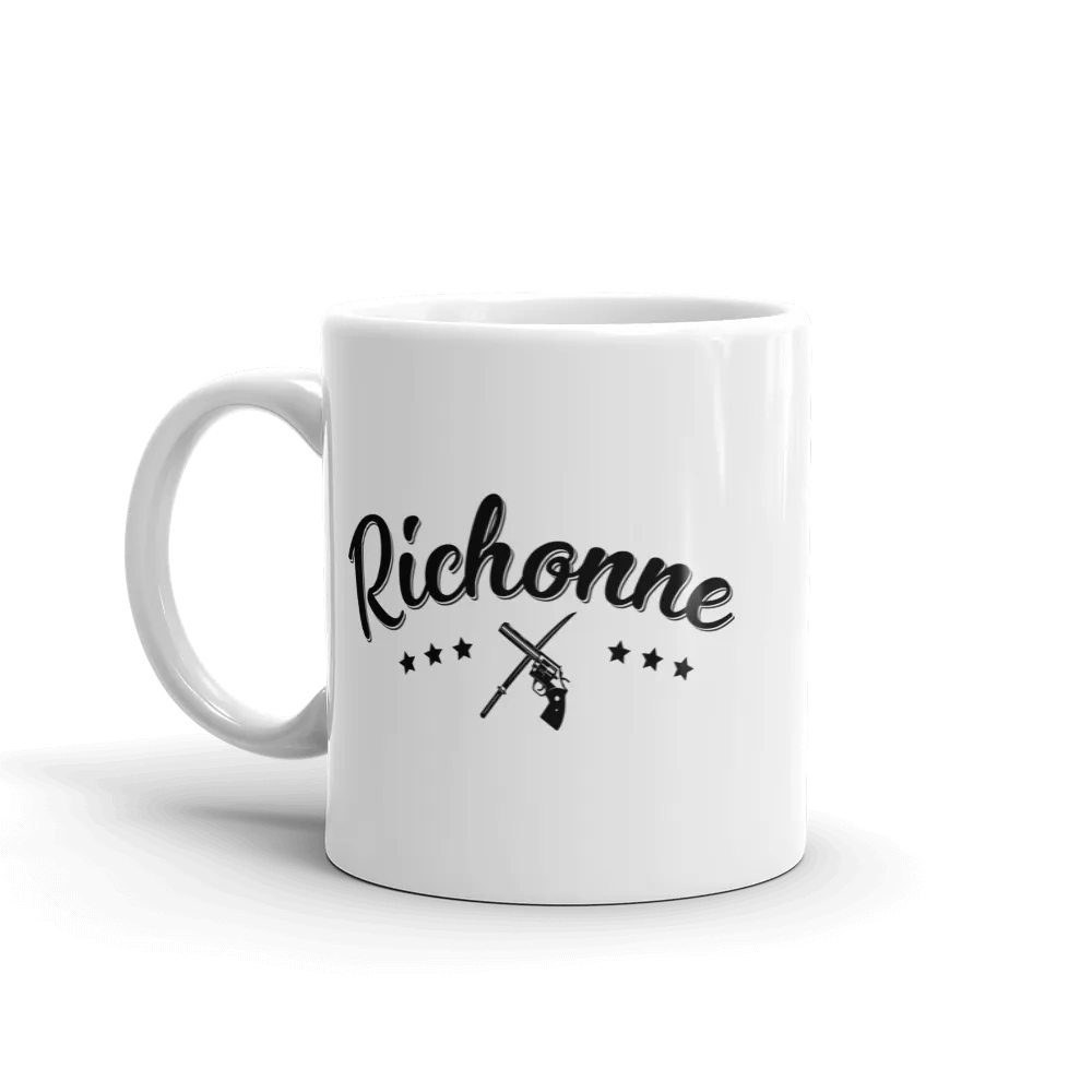 The Walking Dead Richonne White Mug