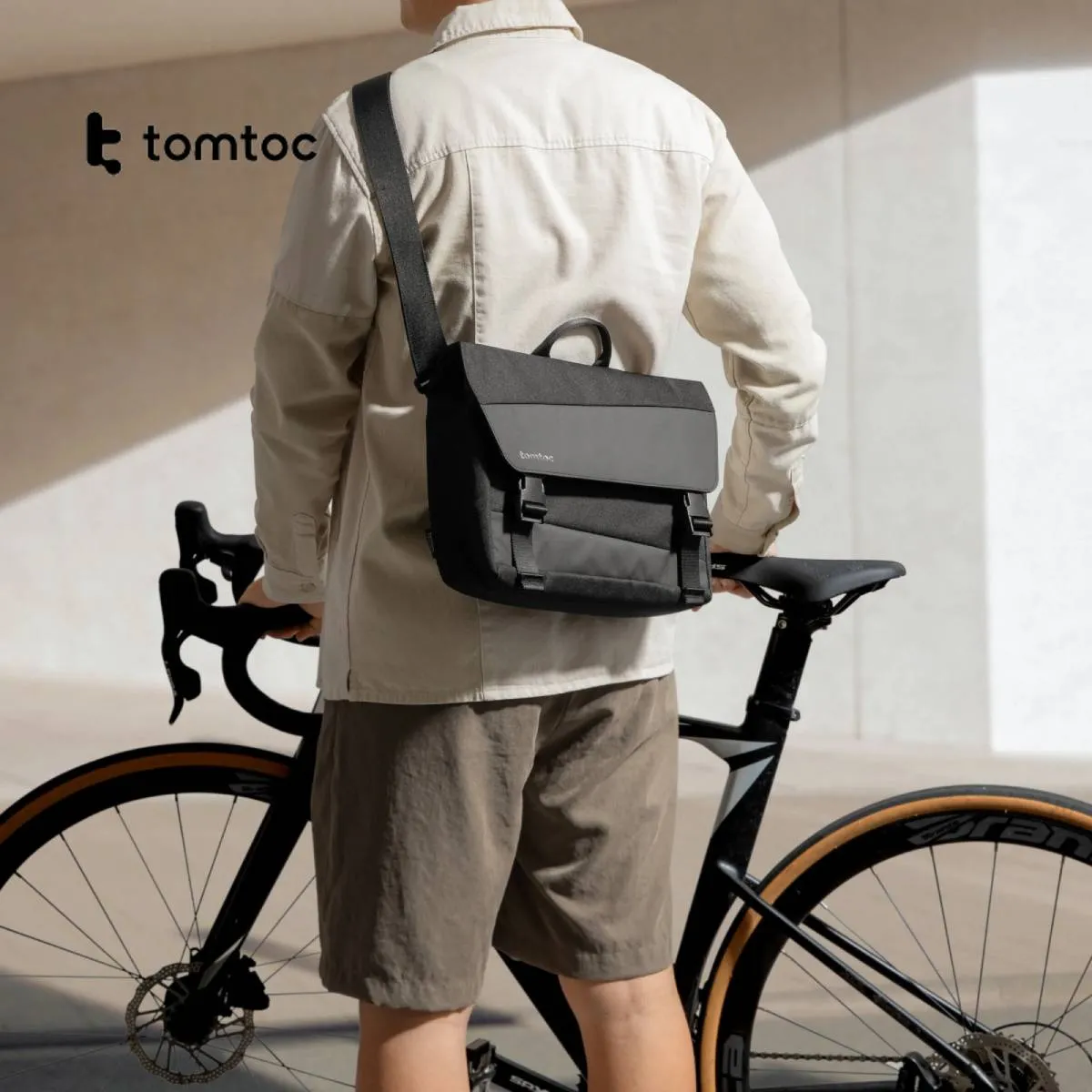 Tomtoc Slash-T27 Shoulder Bag (Meteorite)