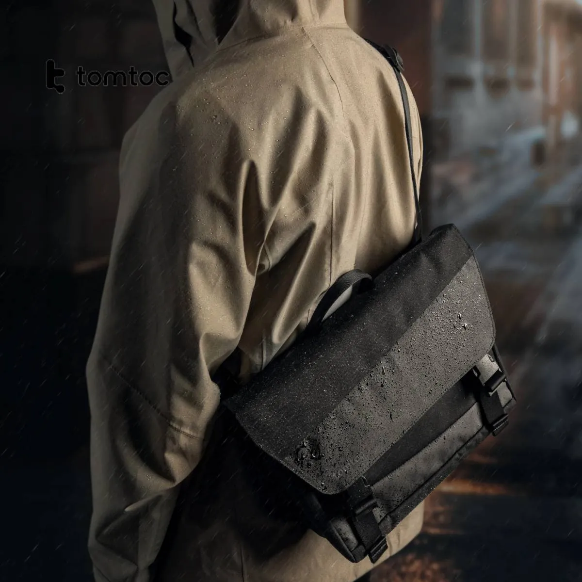 Tomtoc Slash-T27 Shoulder Bag (Meteorite)