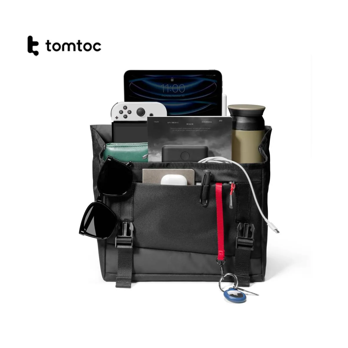 Tomtoc Slash-T27 Shoulder Bag (Meteorite)