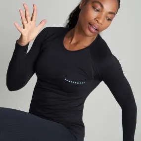 Women's Long Sleeve Seamless Running Top